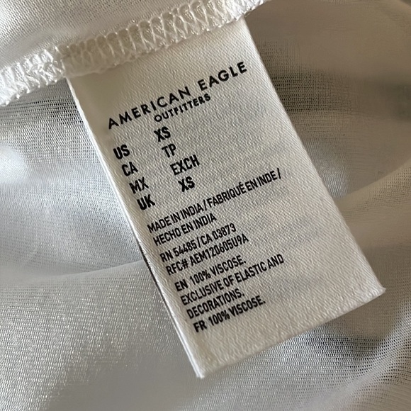 American Eagle Boho off shoulder Dress Size XS - Picture 8 of 8